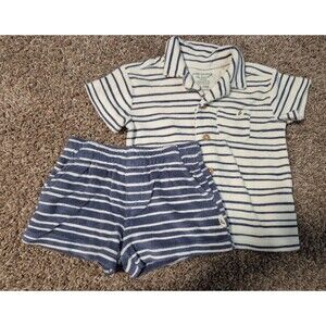Easy peasy 2 piece summer short set size 6-9 months